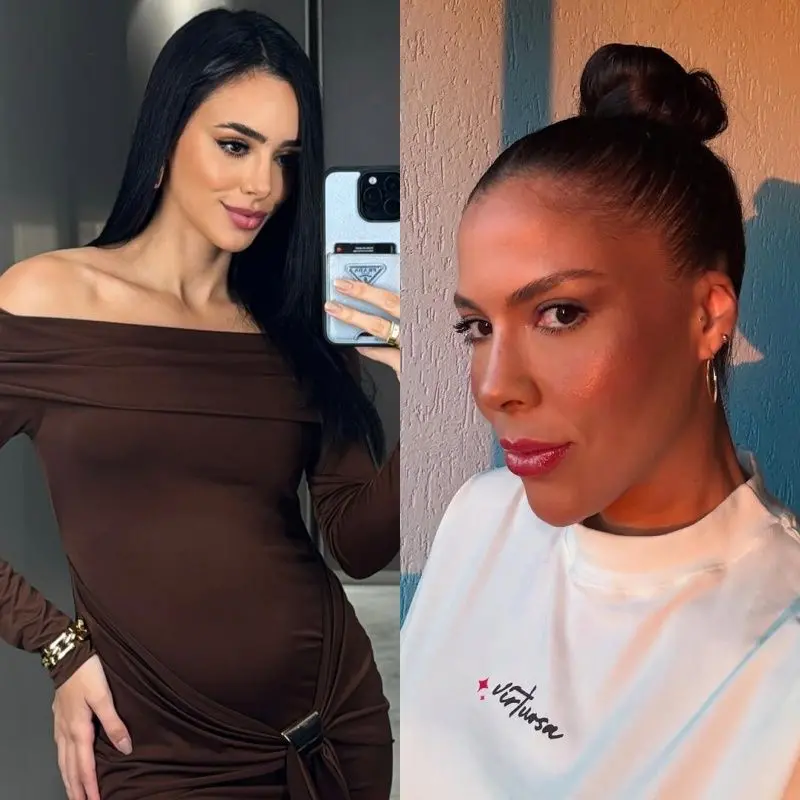 Bruna se encontrou com Adenácia na segunda-feira (17)