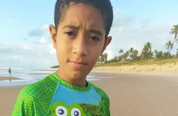 Davi Lima da Silva, menino desaparecido em zona de mata