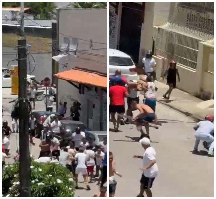 Briga no bairro Carlito Pamplona