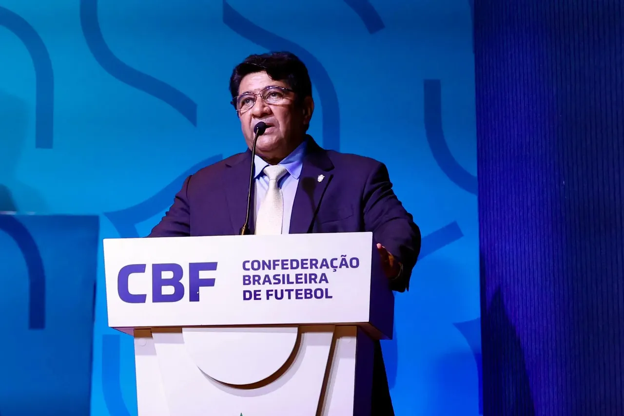 Ednaldo Rodrigues foi reeleito presidente da CBF nesta segunda-feira