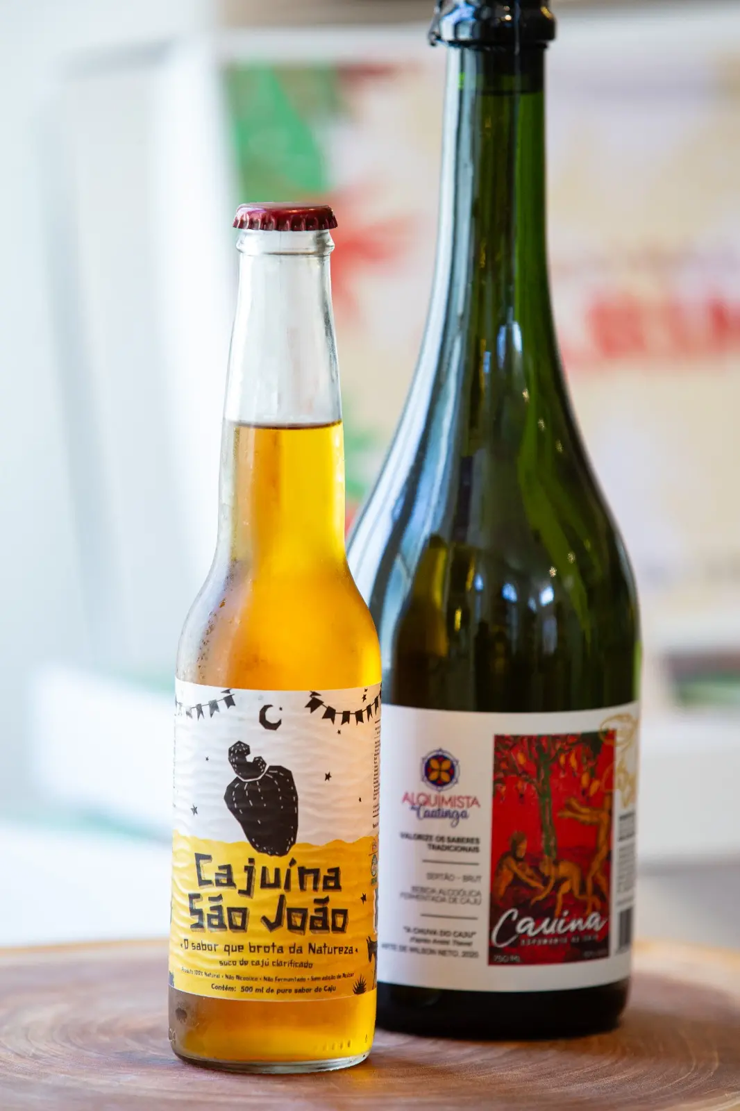 Espumante é feito a partir da Cajuína São João, também cearense