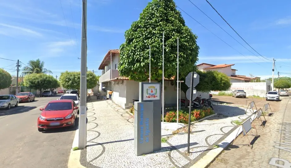 Fachada da Câmara Municipal de Iguatu