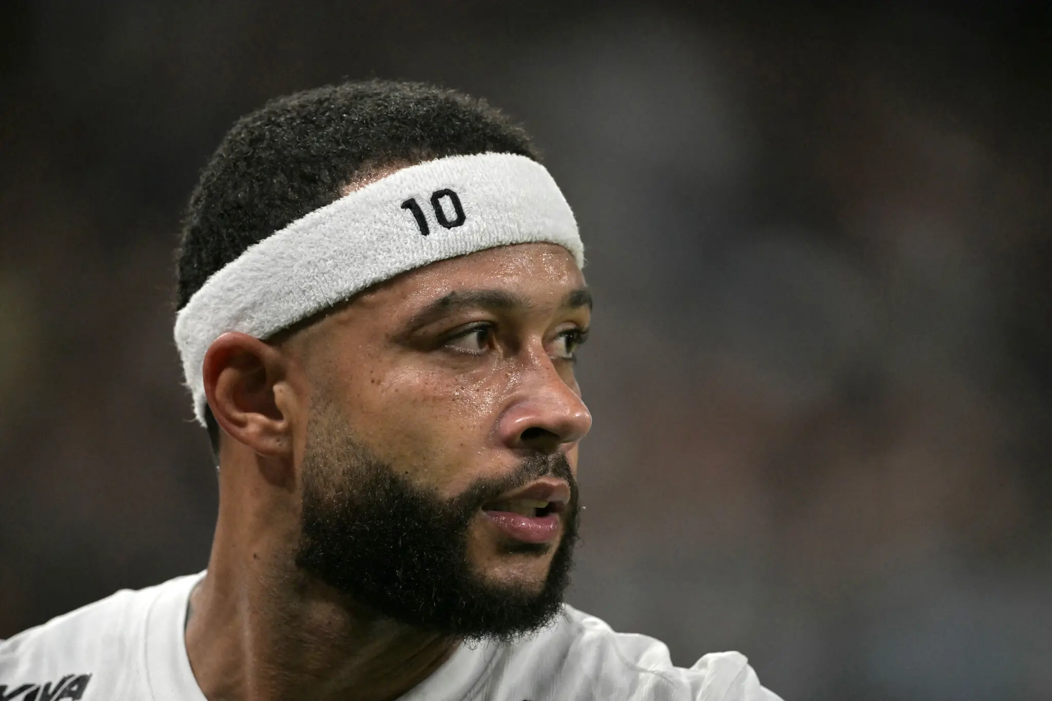 Foto de Memphis, atacante do Corinthians