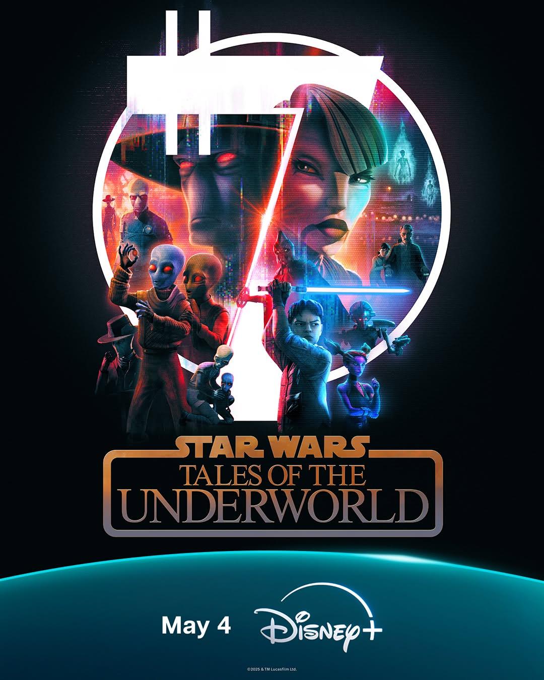 Banner da nova série de Star Wars anunciada pela Disney+