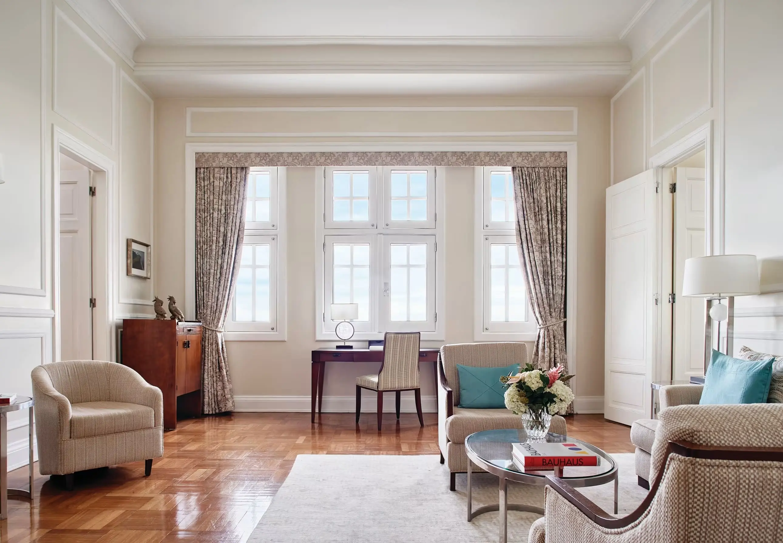 quarto luxuoso do hotel copabana palace