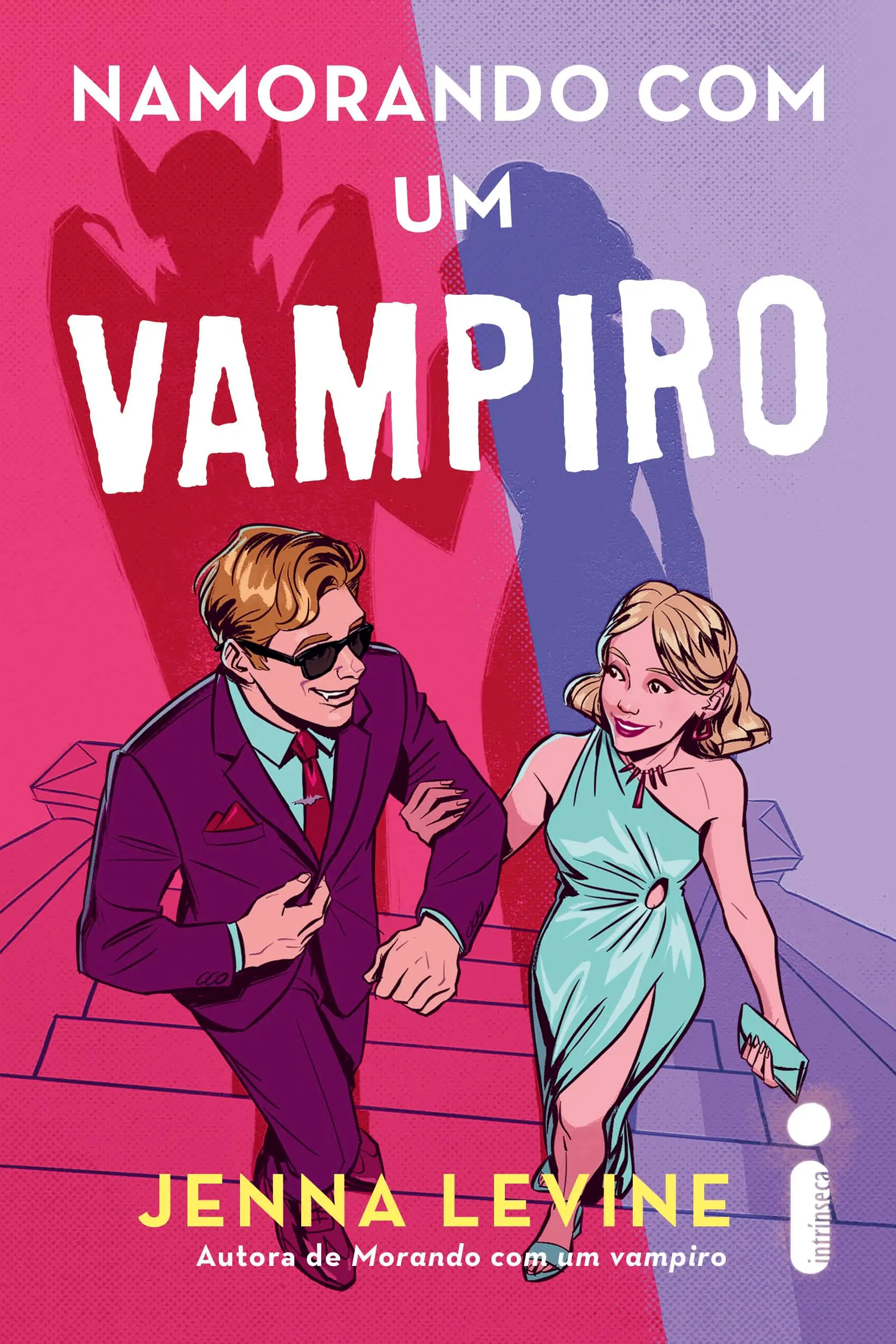 Capa do livro Namorando com um vampiro