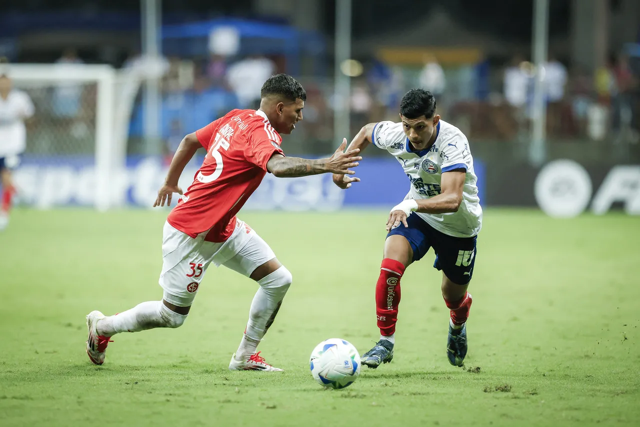 Erick Pulga, ex-Ceará, participou da jogada do gol do Bahia