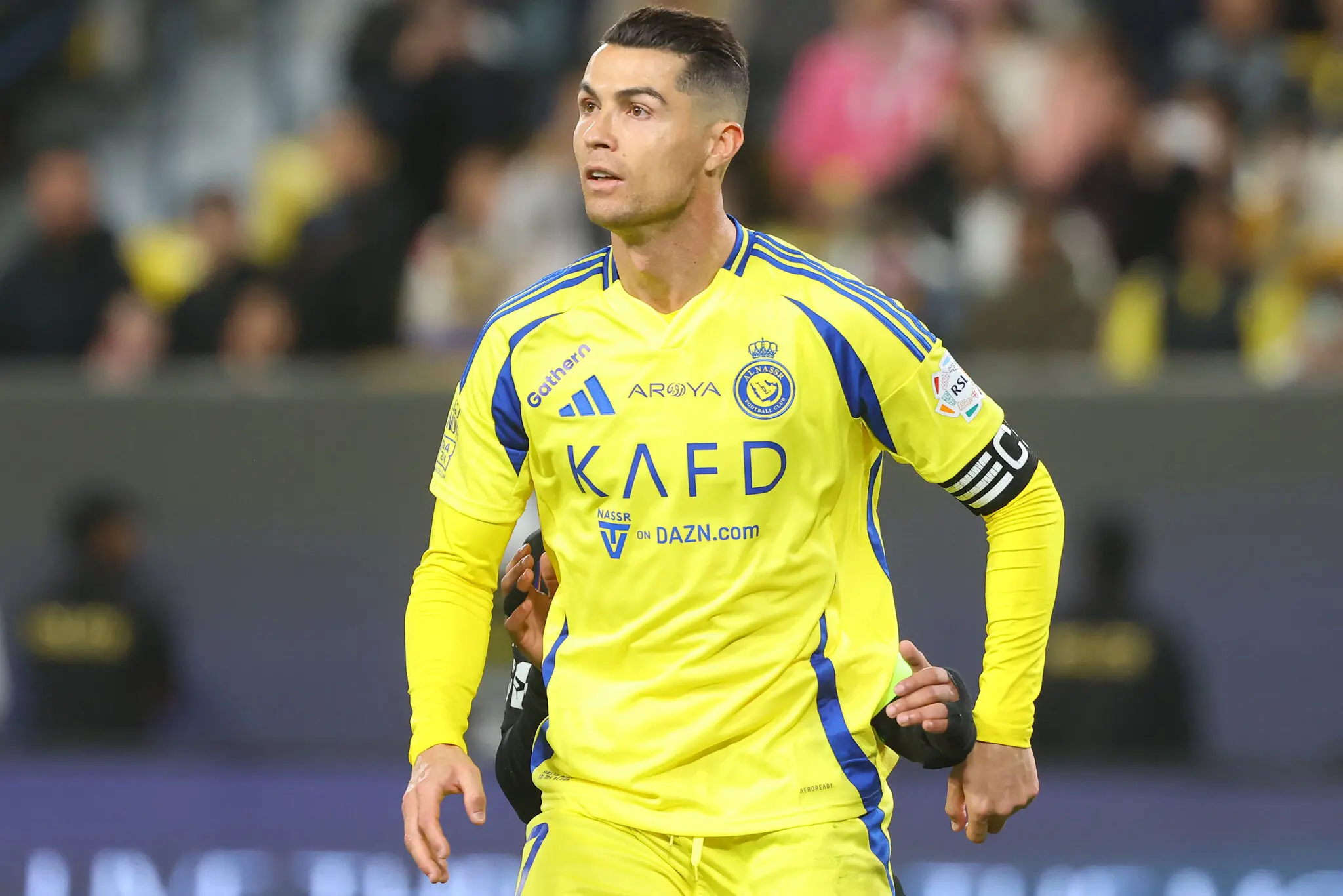 Foto de Cristiano Ronaldo, jogador do Al-Nassr