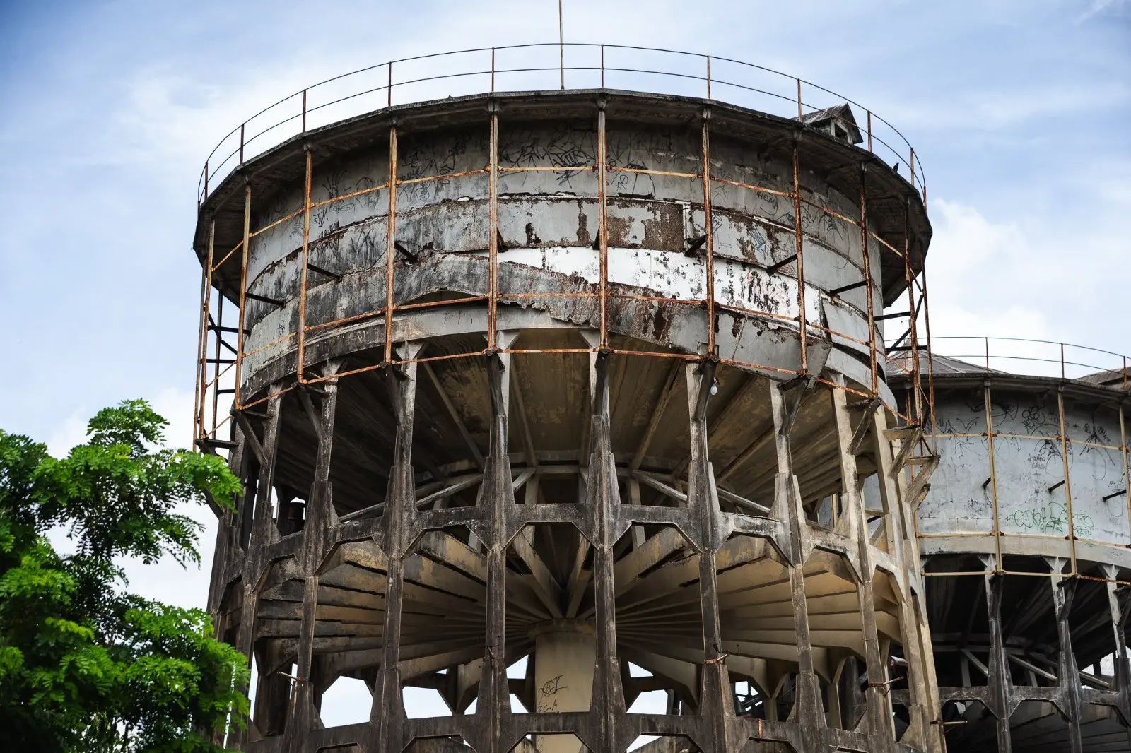 Imagem da caixa dágua do Benfica em 2025