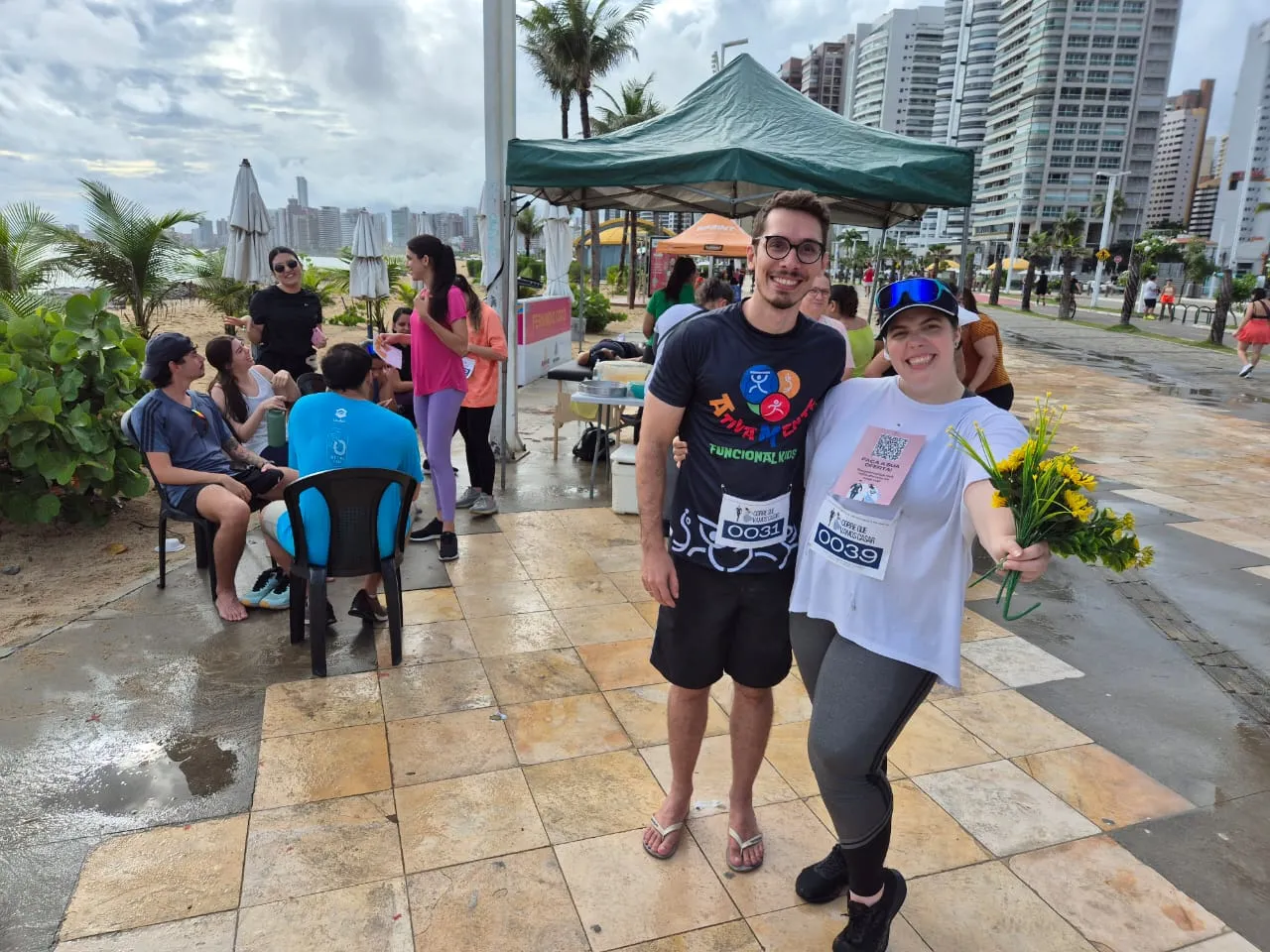O evento contou com premiações, café da manhã, massoterapia e brincadeiras