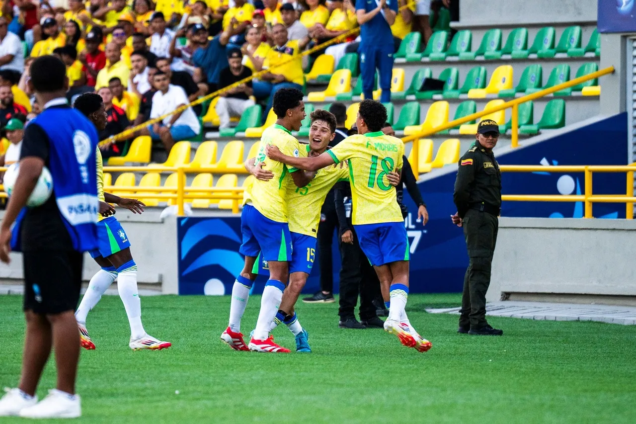 A vitória da Seleção Brasileira foi de virada em Cartagena