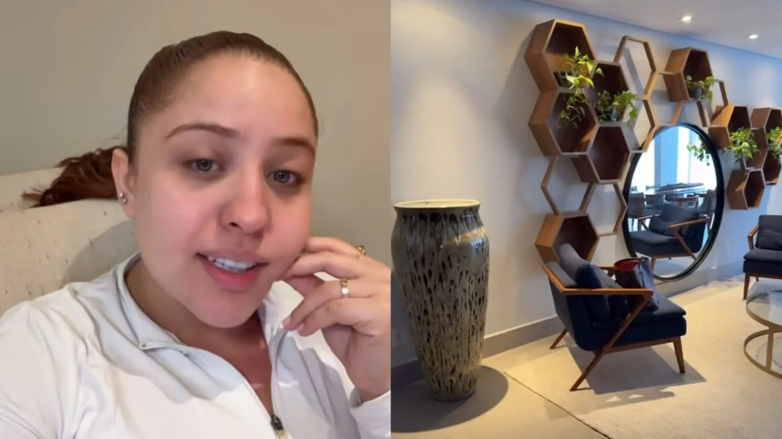Cantora revelou imagem da nova casa em publicação em rede social