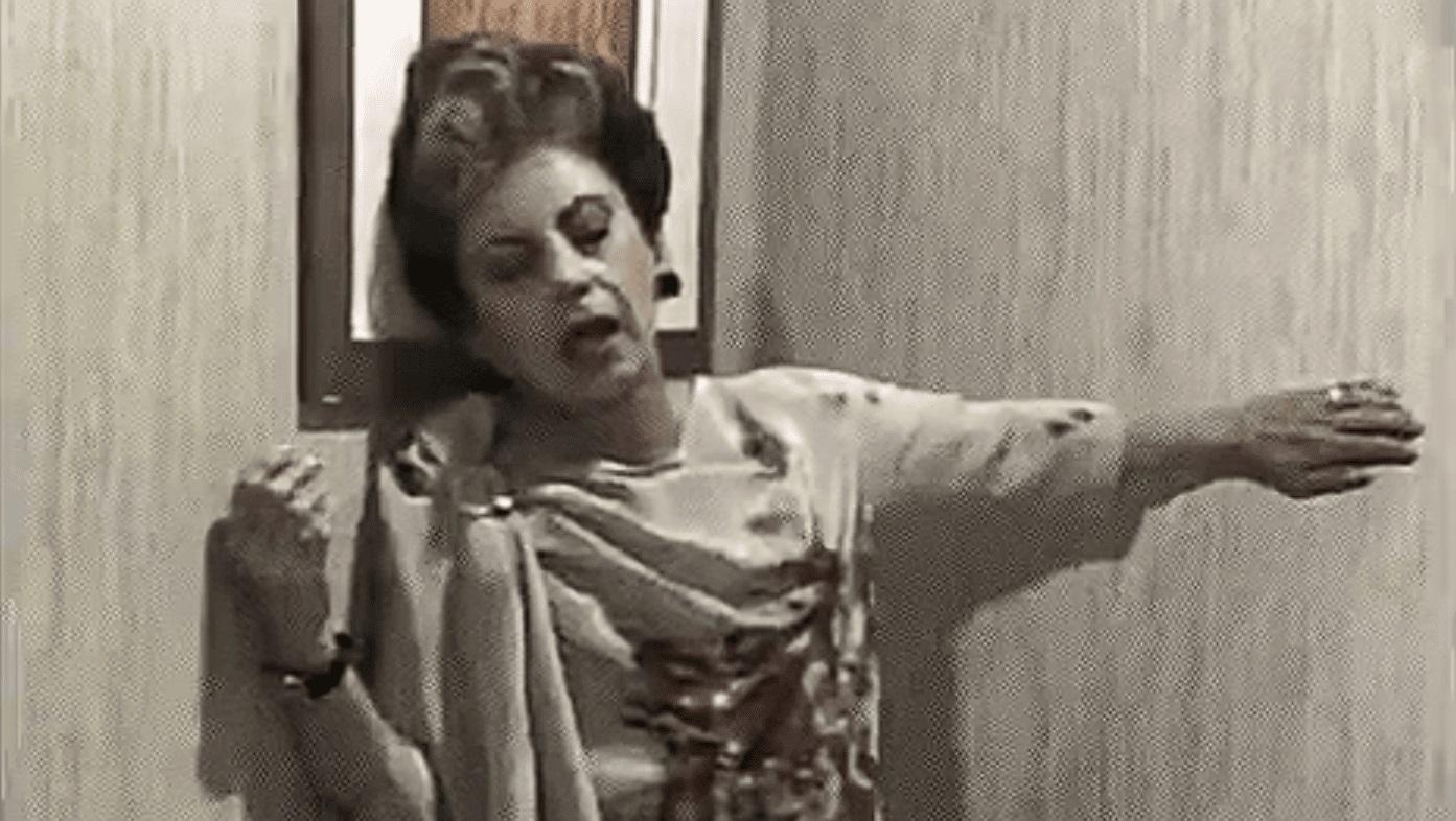 Odete Almeida Roitman morta em cena de Vale Tudo