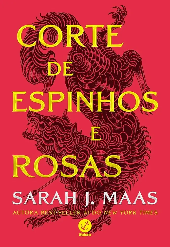 Capa do livro Corte de Espinhos e Rosas