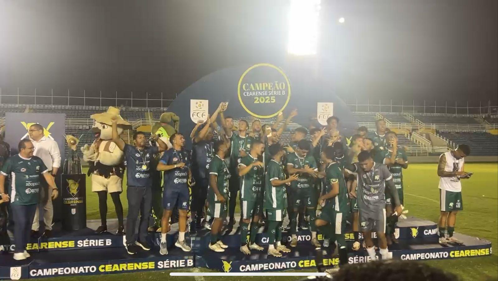 Maranguape é campeão da Série B do Cearense