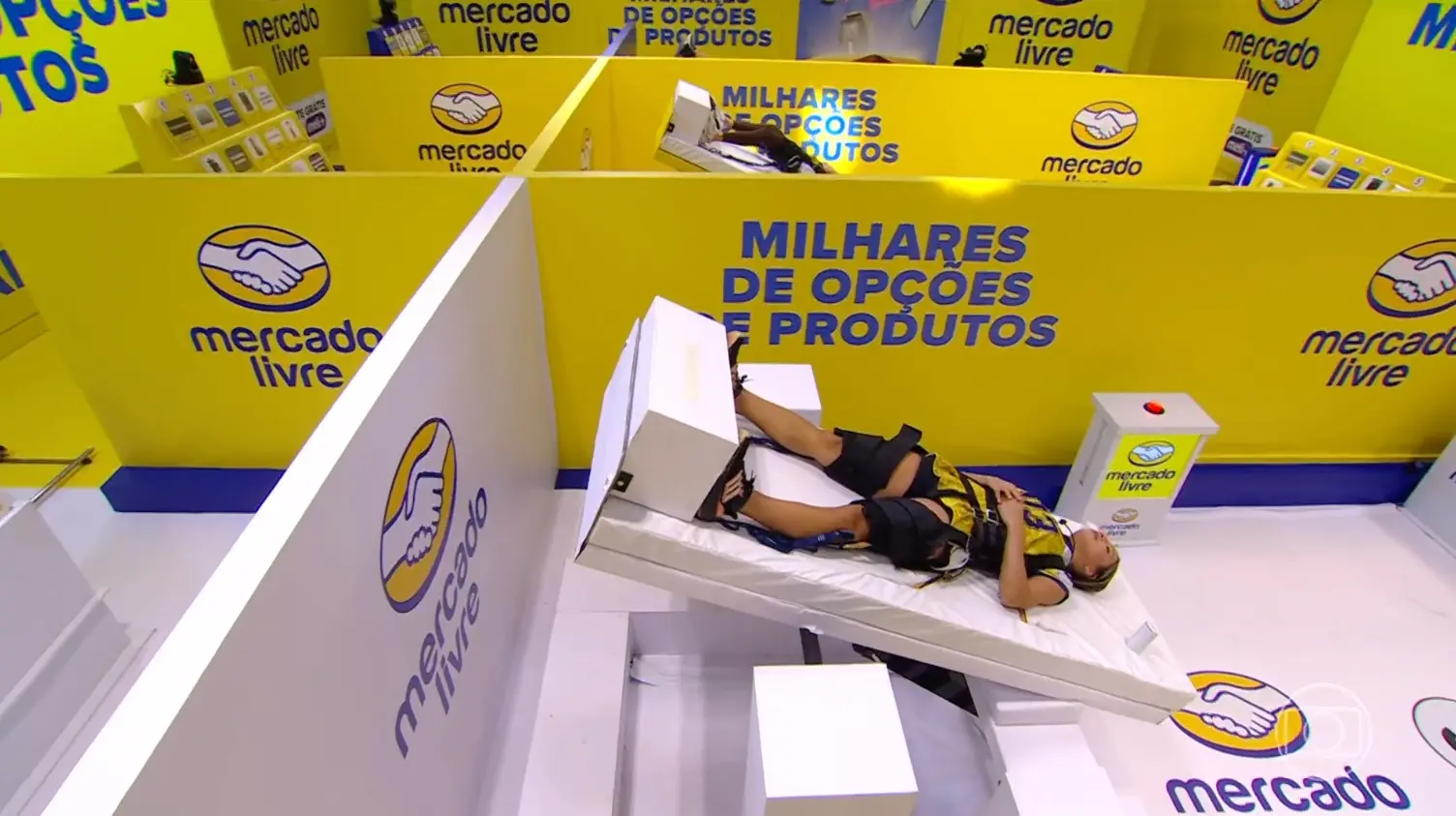 Renata disputando a Prova do Líder