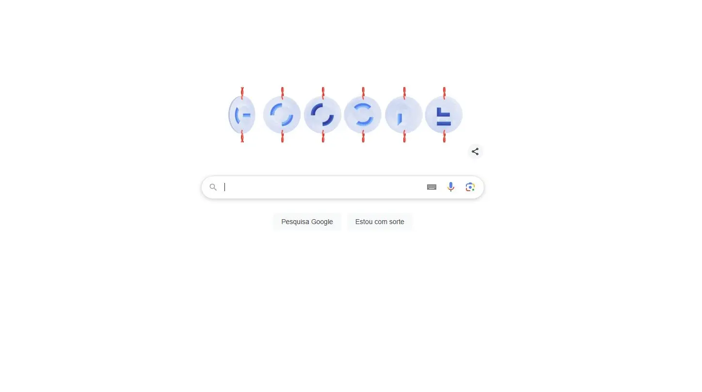 Imagem da notícia: Doodle do Google homenageia 'Dia Mundial Quântico' nesta segunda-feira (14); entenda conceito