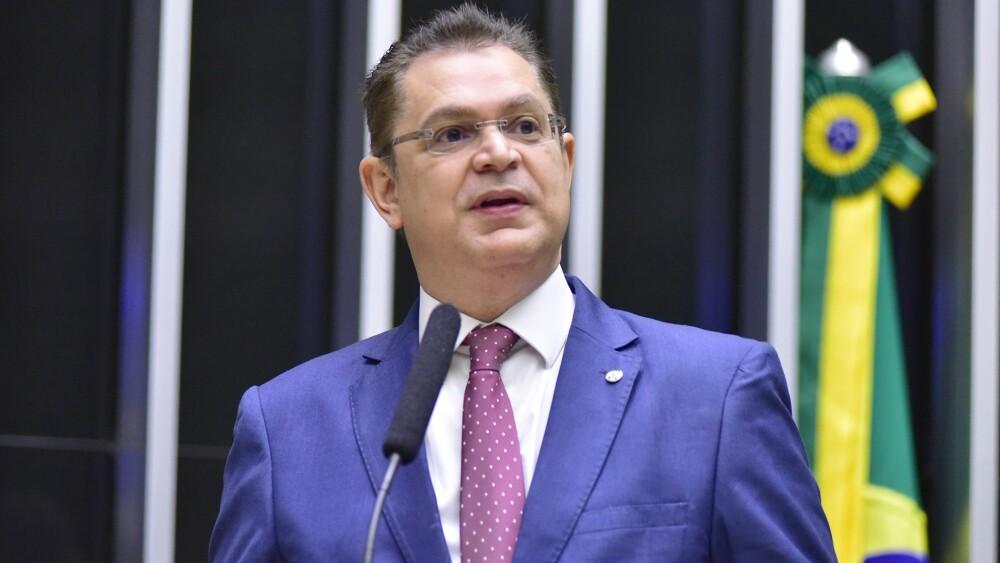 foto de S&oacute;stenes Cavalcante na C&acirc;mara dos Deputados, em Bras&iacute;lia