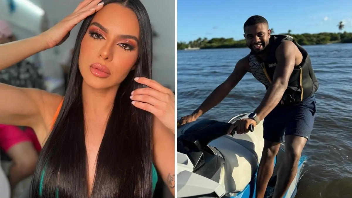 Foto de Tamires Assis e Davi Brito