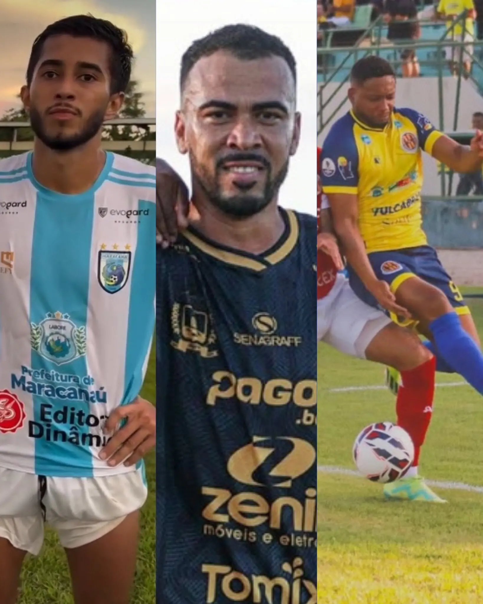 Foto de jogadores do Iguatu , Maracanã e Horizonte