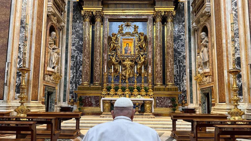 Papa Francisco, enterro, Basílica de Santa Maria Maggiore