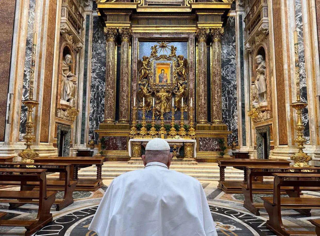 Papa Francisco, enterro, Basílica de Santa Maria Maggiore