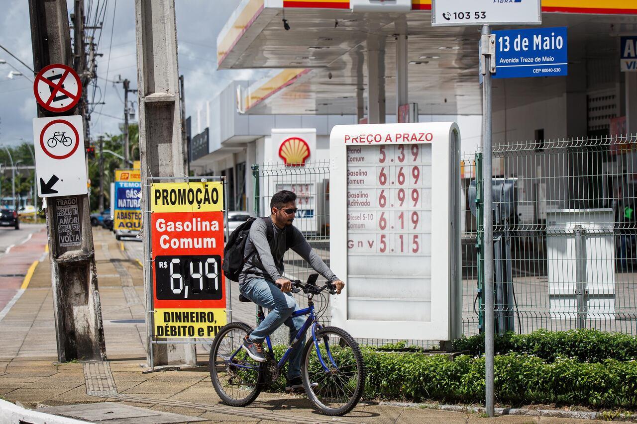 Gasolina R$ 6,49 Fortaleza