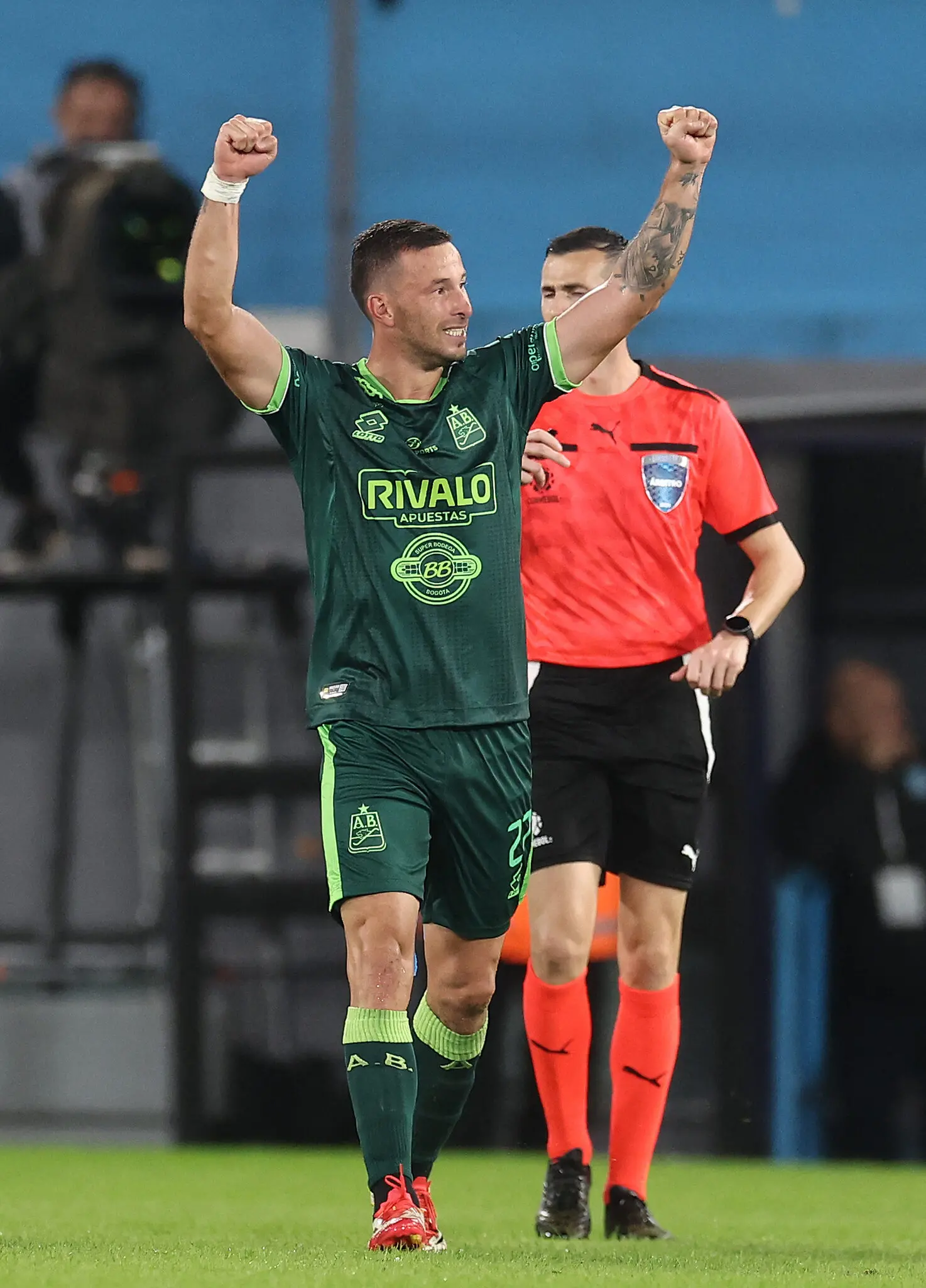 Foto de Pons, atacante do atlético bucaramanga