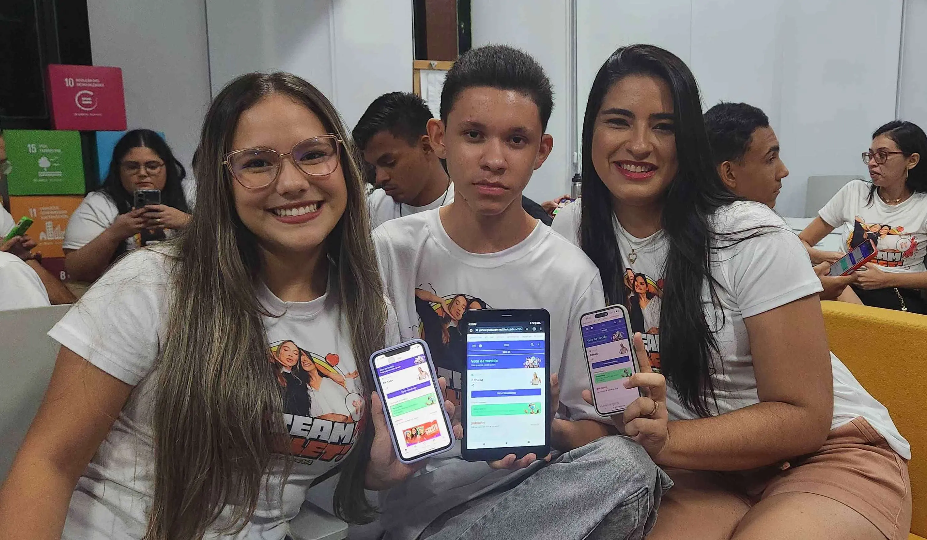 Fãs de Renata, do BBB 25, realizam mutirão