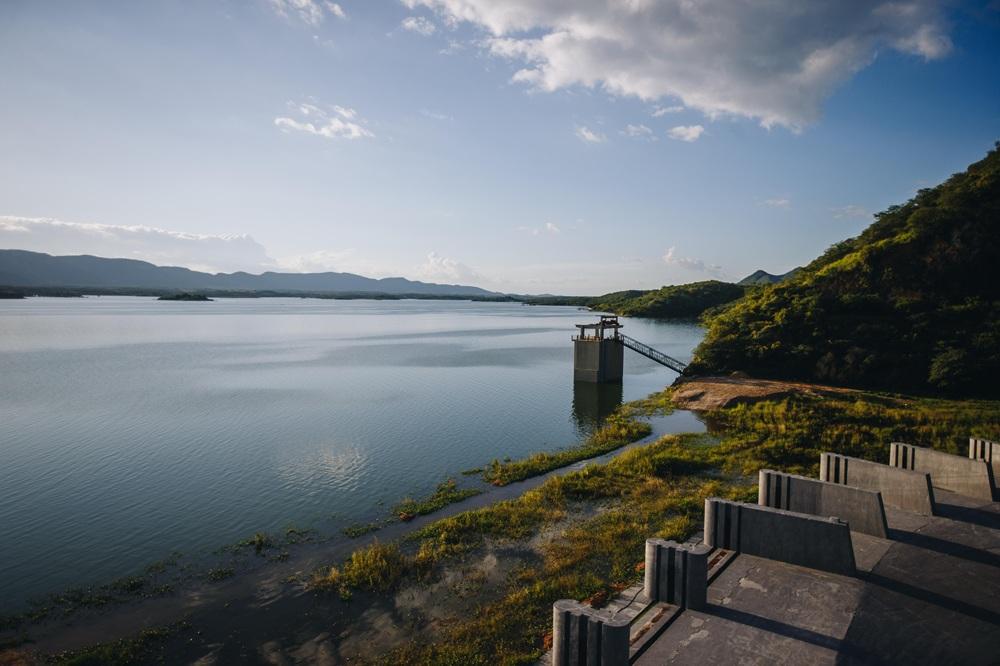 Imagem do Açude do Orós no Ceará