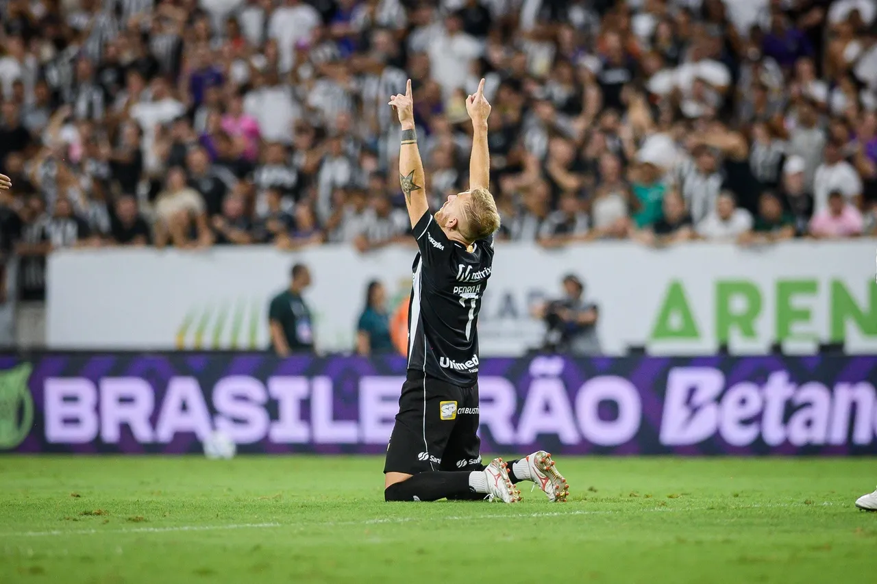 Pedro Henrique marcou o gol do Ceará no início do 1º tempo