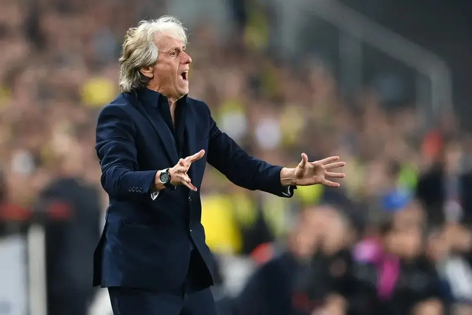 Foto de Jorge Jesus, favorito para assumir a Seleção Brasileira.