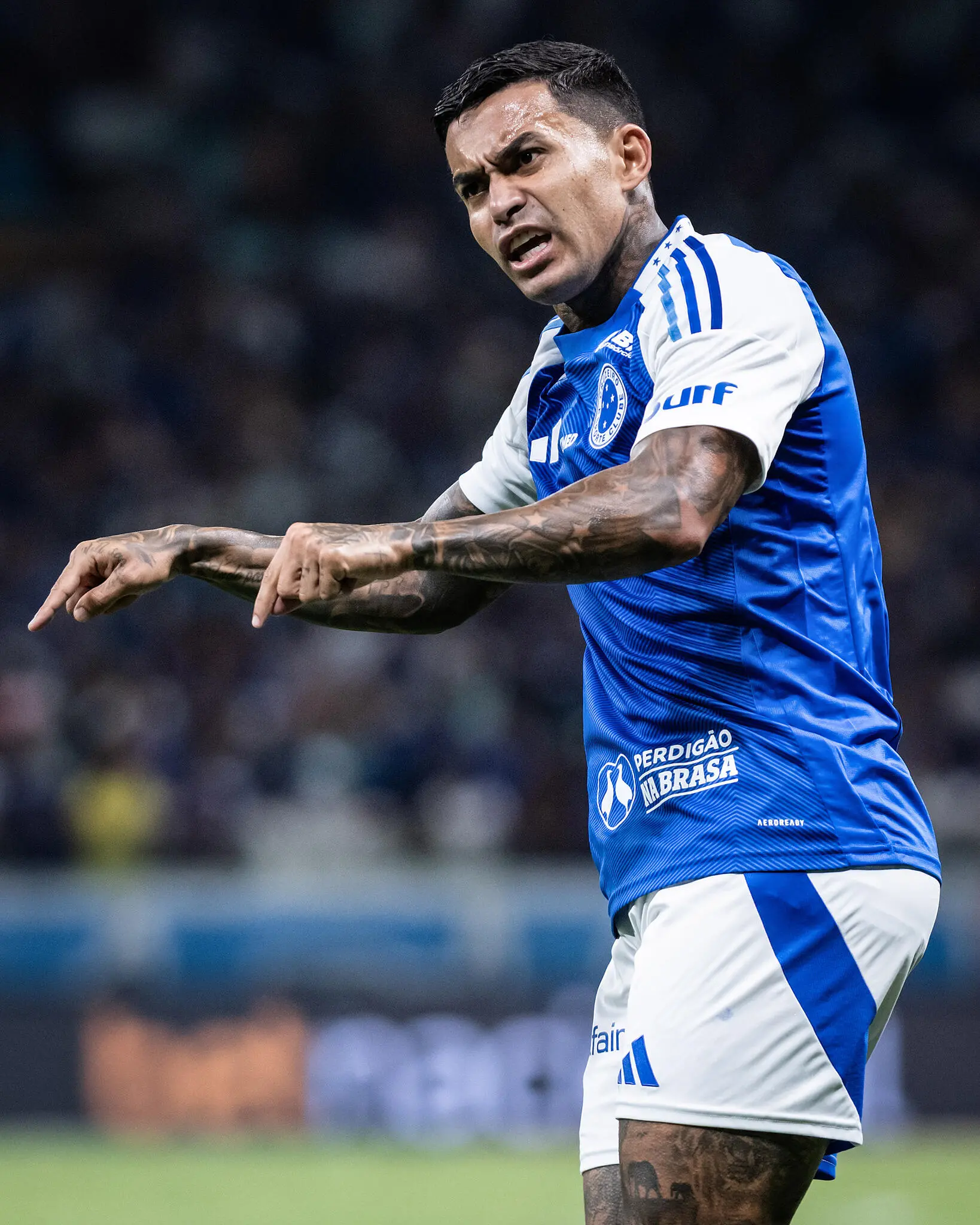 Foto de Dudu, que rescindiu o seu contrato com o Cruzeiro