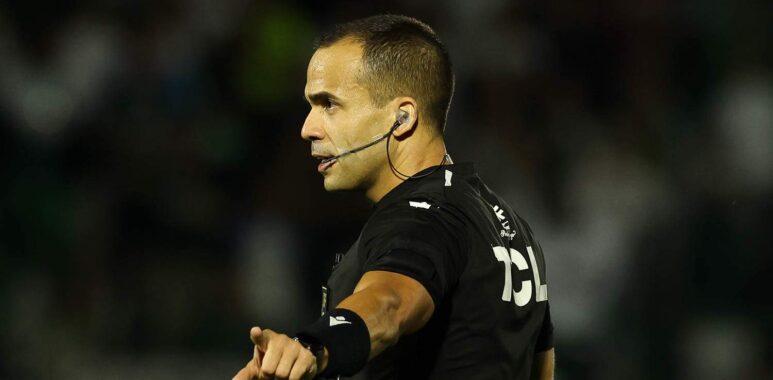 Foto de Alex Gomes Stefano, árbitro que vai apitar Ceará x Vitória no Presidente Vargas (PV).