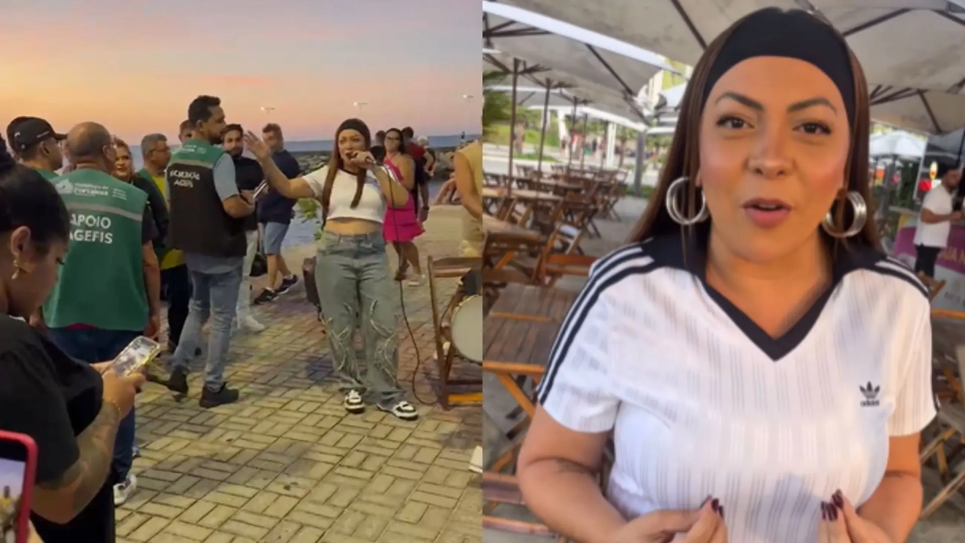 Laninha Show é impedida de lançar projeto surpresa na Beira Mar de Fortaleza pela Agefis