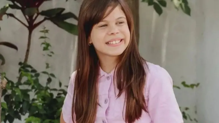 Criana sorrindo