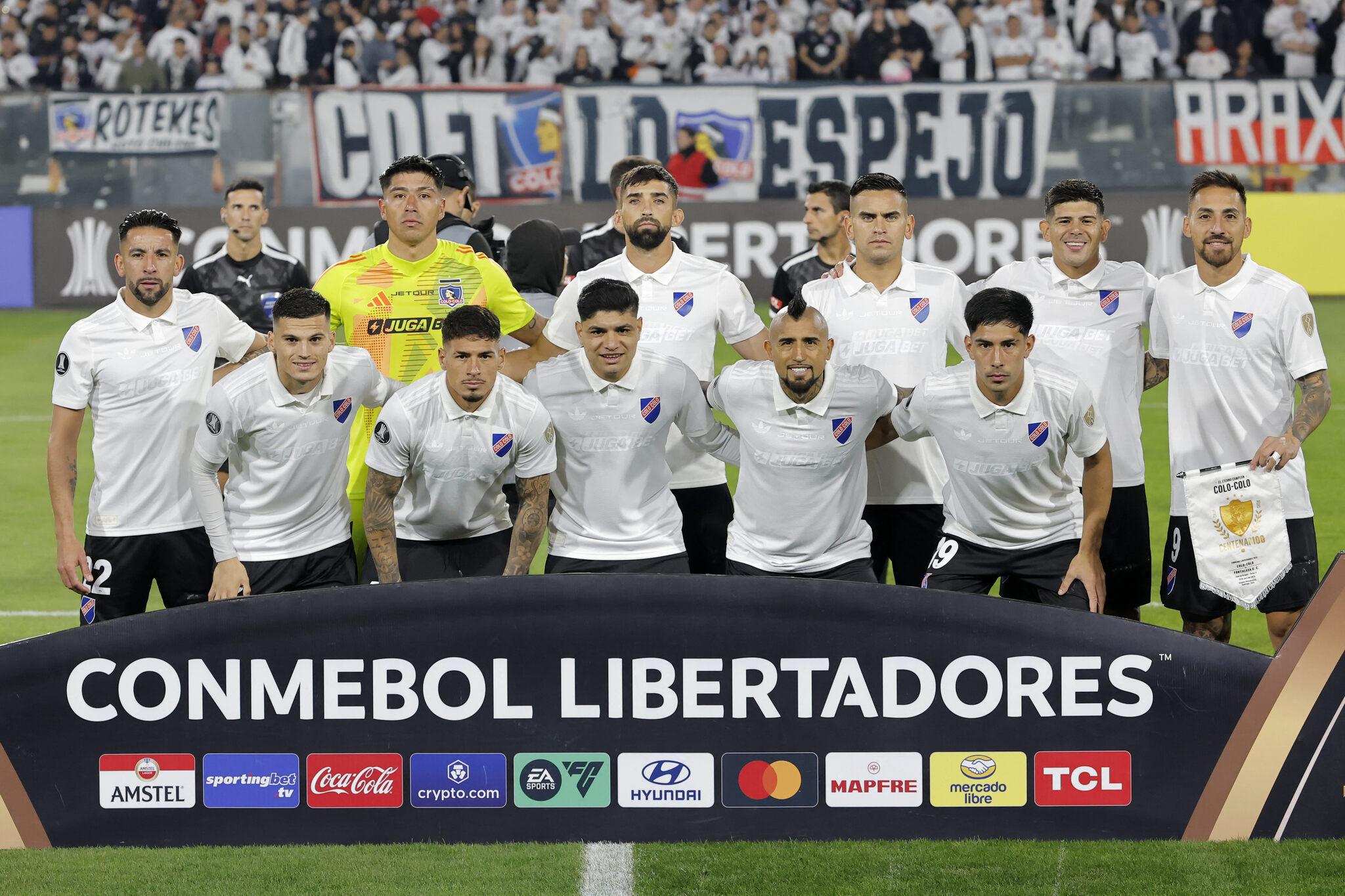Foto de elenco do Colo-Colo.