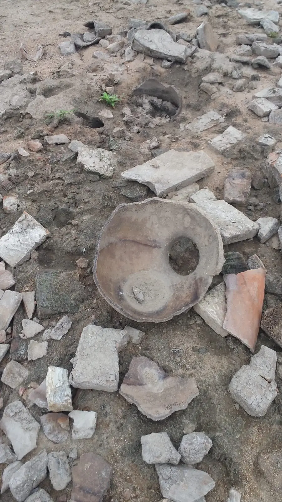 Ruínas da antiga vila Conceição do Buraco