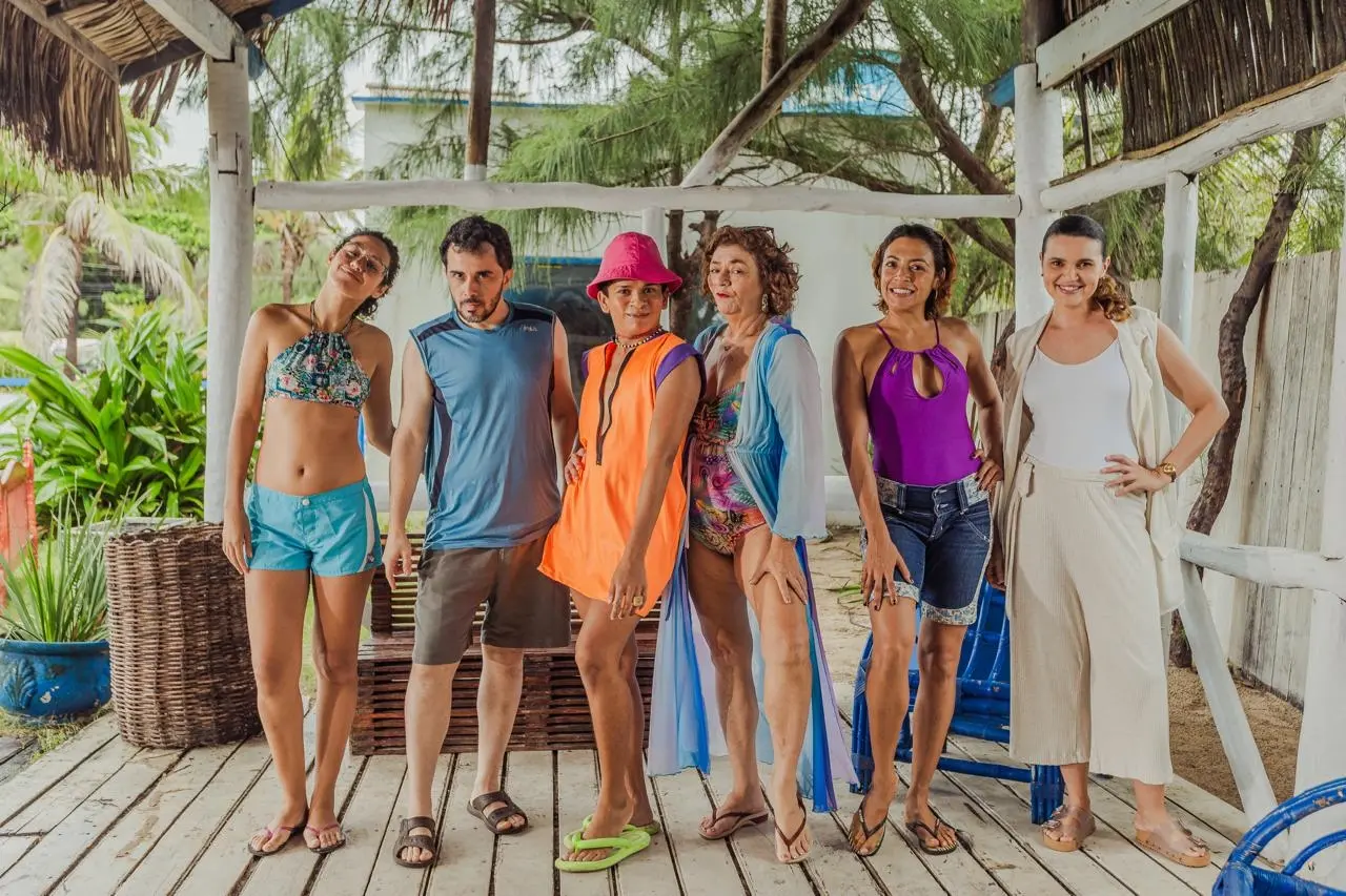 Série foi filmada na pandemia e conta com elenco principal 100% cearense