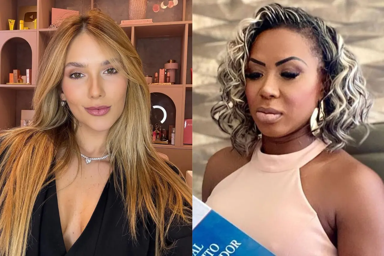 Montagem com fotos de Virginia Fonseca e Adélia Soares