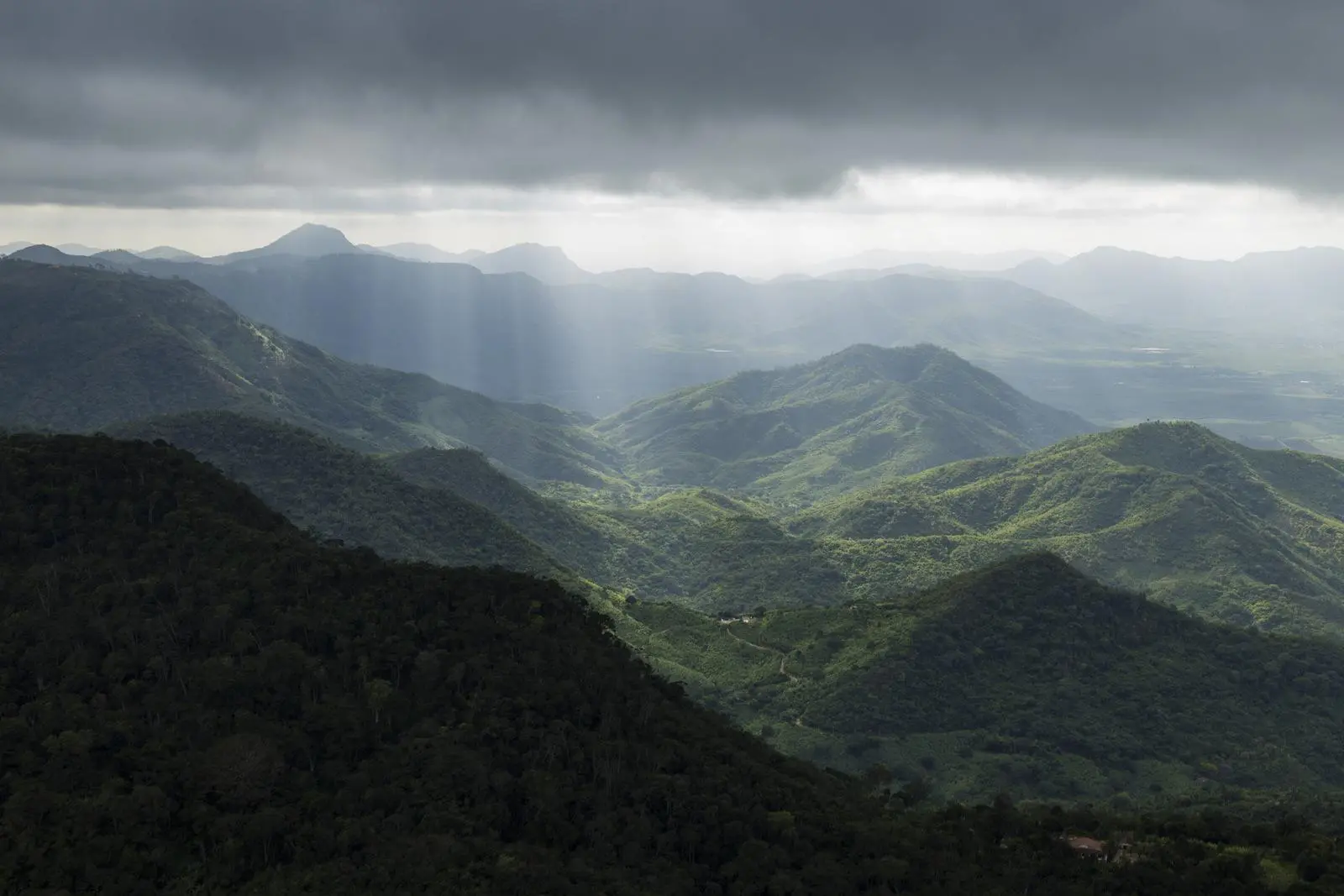 Vista aérea da APA da Serra de Baturité