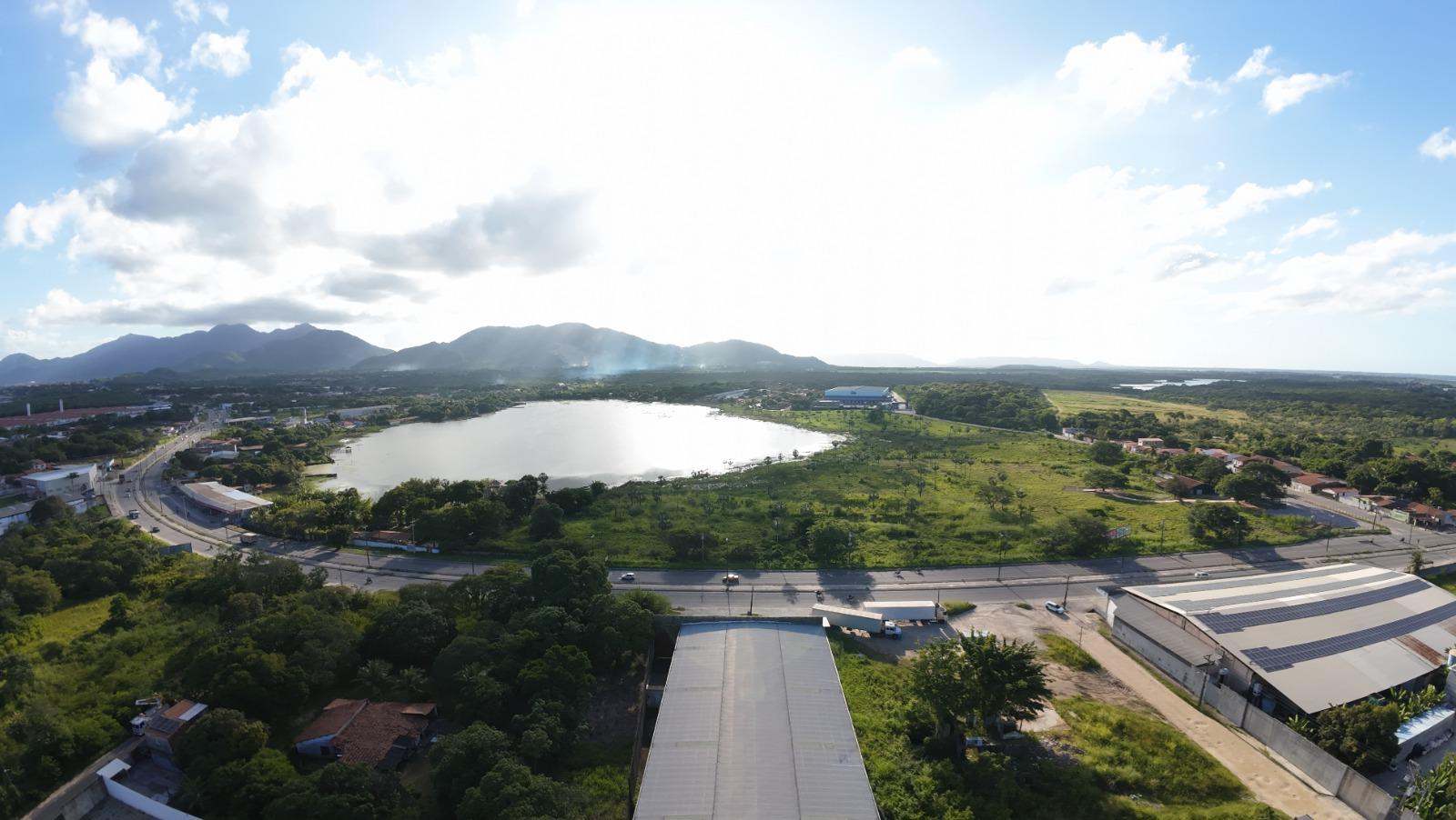 Área em que será construído o empreendimento, em Maracanaú