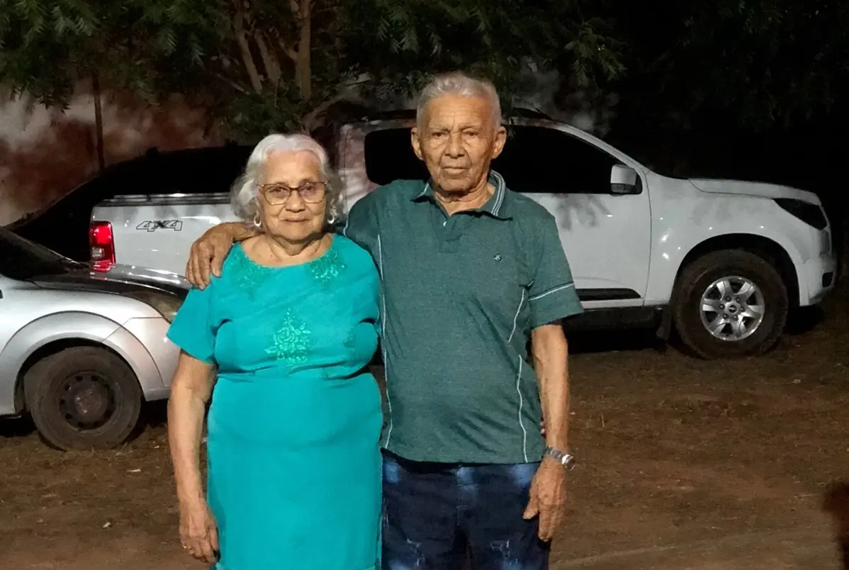 Na imagem, o casal José Venâncio e Verônica Ceará