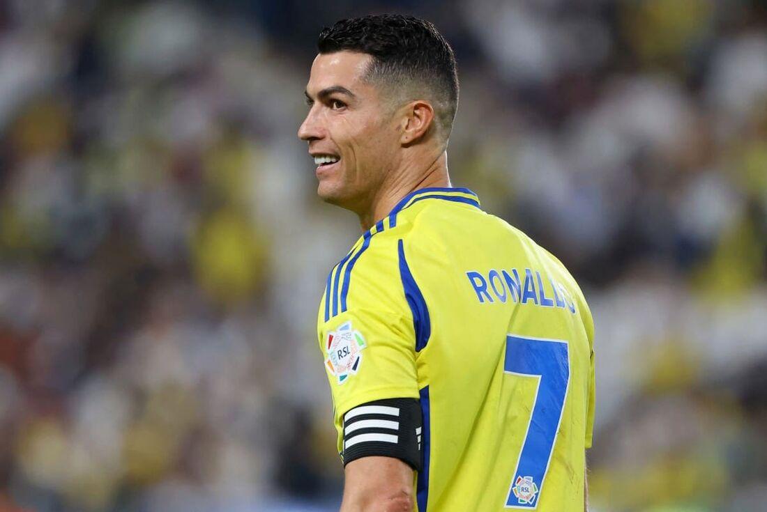 Foto do Cristiano Ronaldo, do Al Nassr