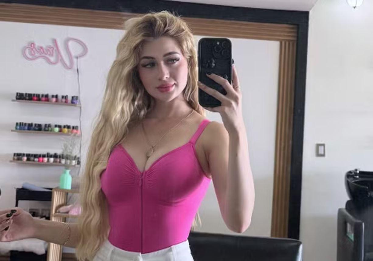 foto de uma selfie da influenciadora Valeria Márquez, assassinada em Jalisco, no México, durante uma transmissão ao vivo no TikTok