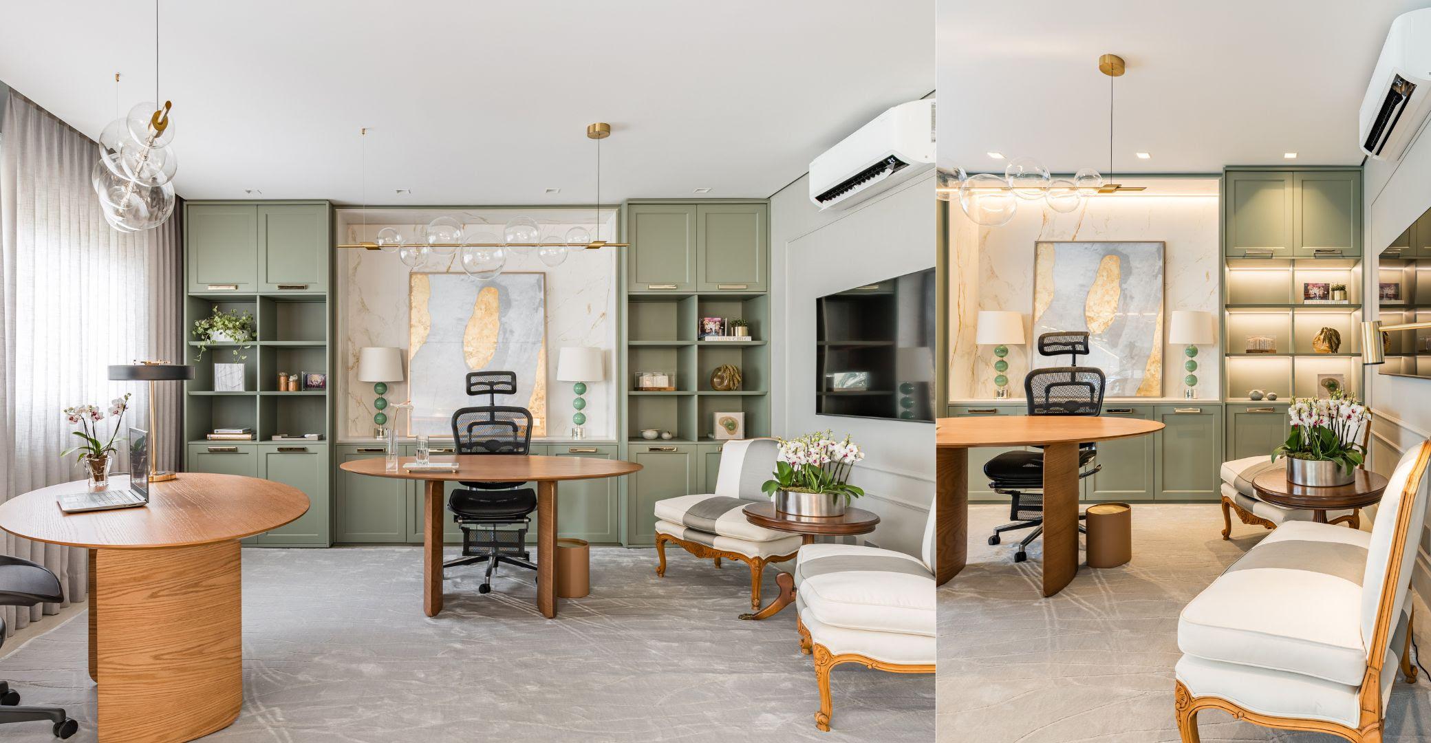 Na imagem, exemplo de utilização de uma estante