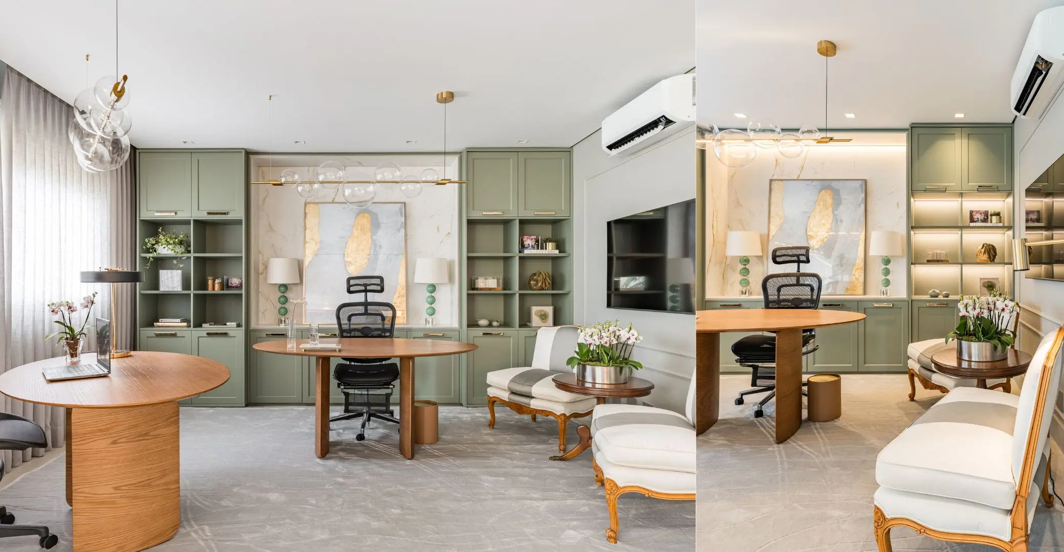 Na imagem, exemplo de utilização de uma estante