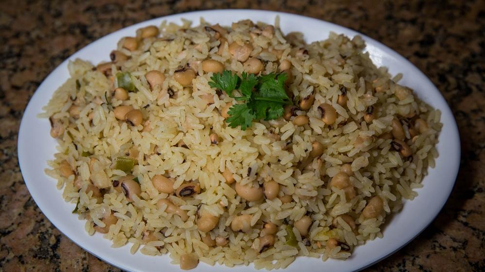 Na imagem, prato de baião de dois