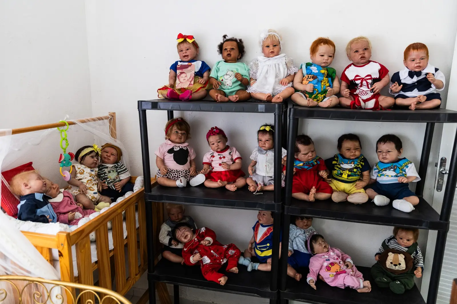 Parte da coleção de Carolina