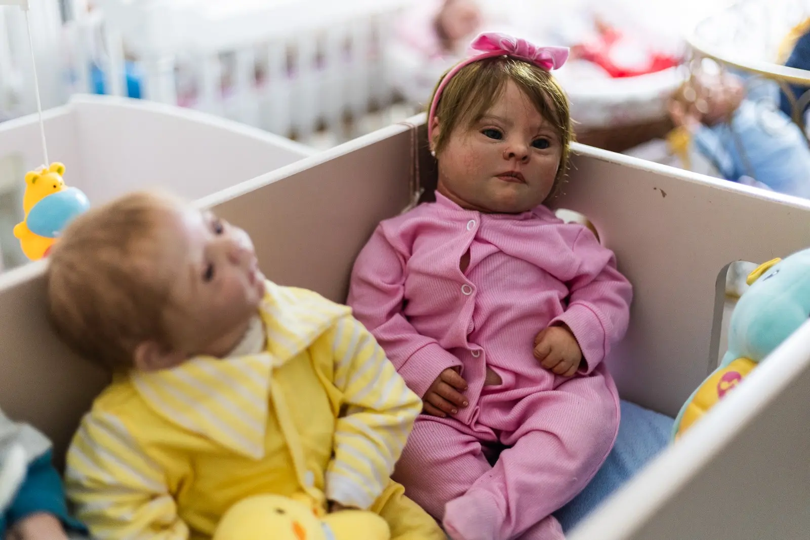 Boneca inspirada em bebê com síndrome de Down